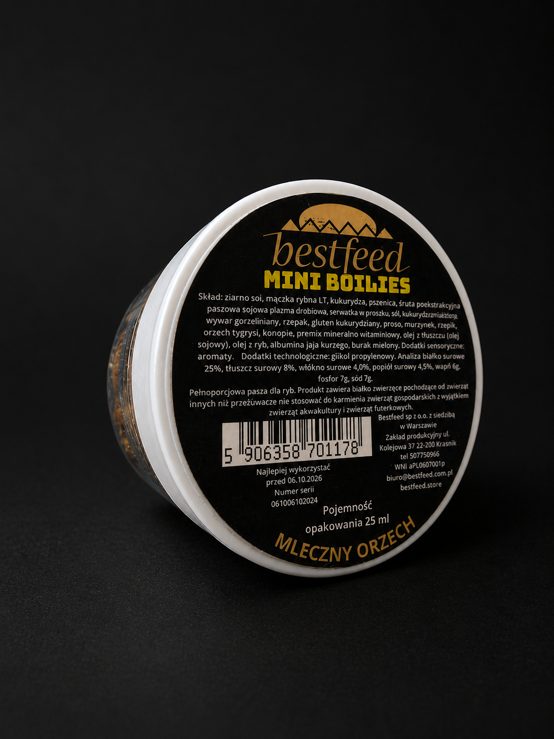 Mini boilies, 25 ml